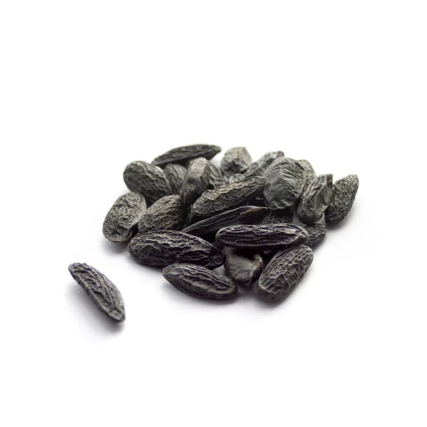 Tonka beans isolated on white — Stock Photo, Image