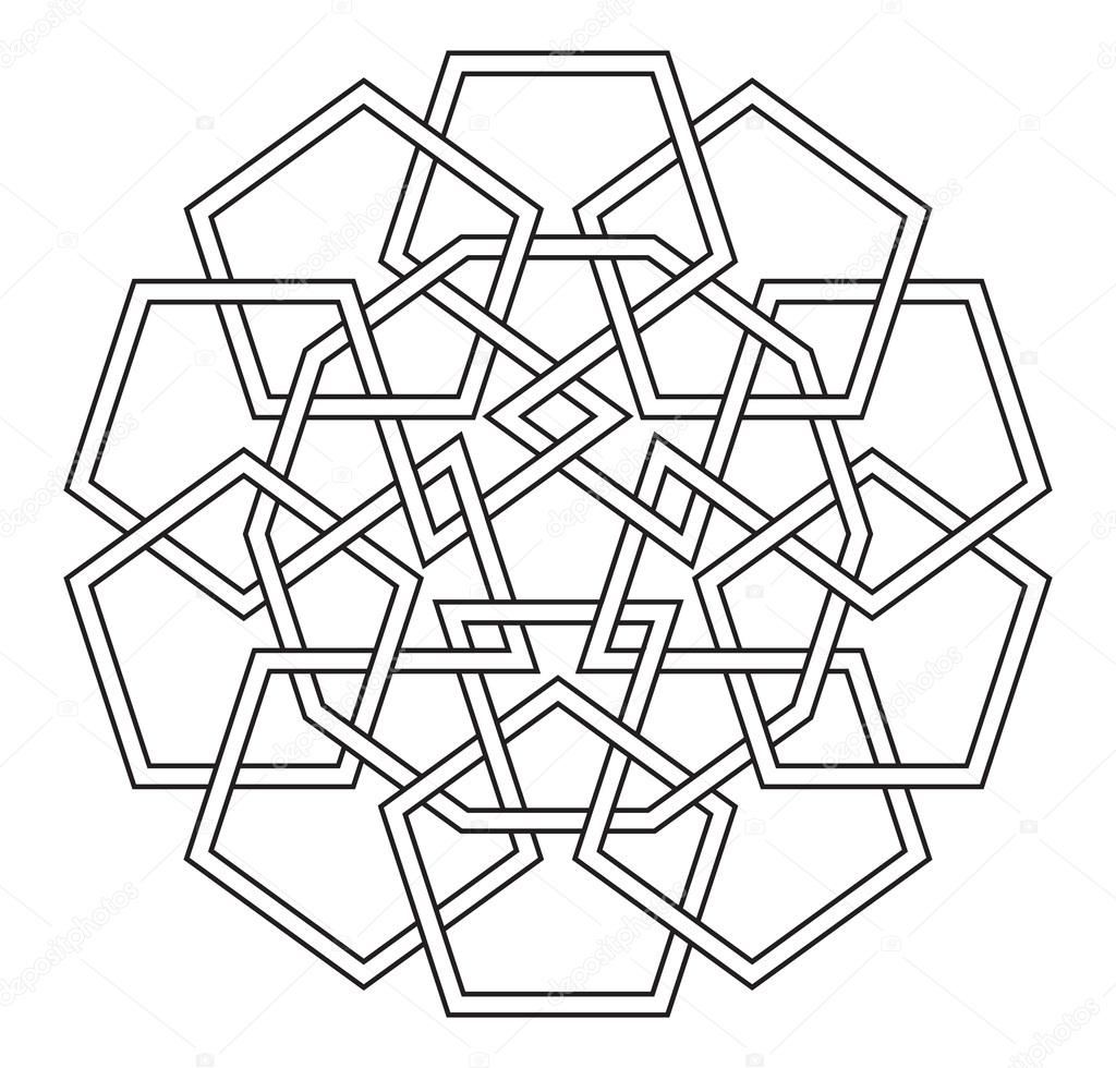 Vector Celtic knot