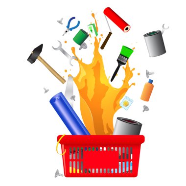 DIY alışveriş kartı