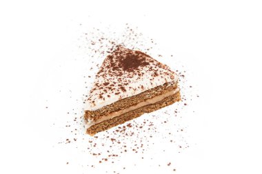 tiramisu decotated kakao ile parça