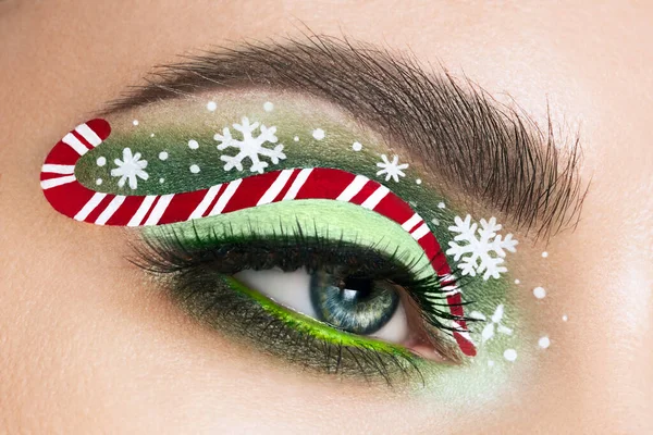 Christmas elf makeup Stock Photos, Royalty Free Christmas elf makeup Images