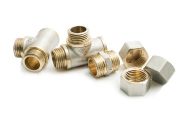 Sarı metal bir parçası