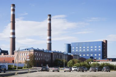 kandalaksha alüminyum fabrikası. Rusya'nın Kuzey