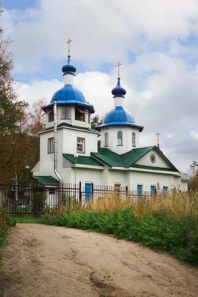 Kostel ikony mostholy Matky Boží v pudozh. — Stock fotografie