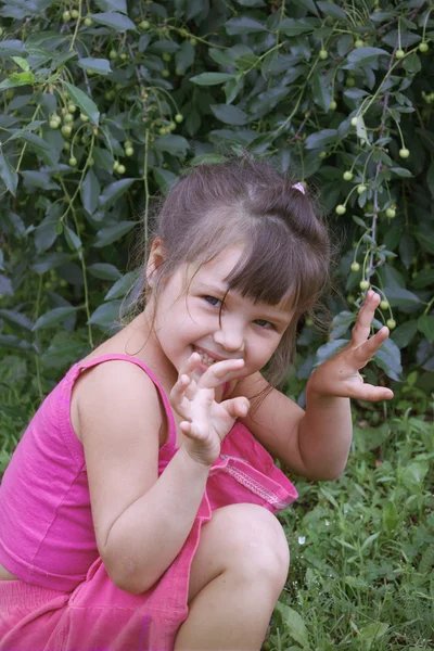 Niña traviesa — Foto de Stock