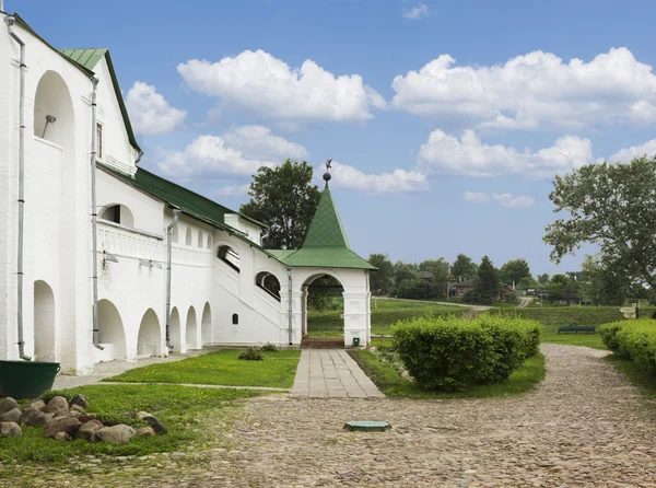 Древние здания в городе Суздаль. Россия — стоковое фото