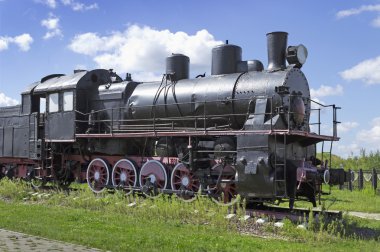 Rus proje Almanya'da yerleşik buharlı lokomotif