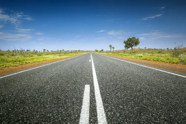 Strada del deserto — Foto Stock