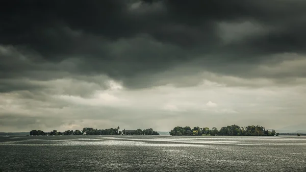 Dramatischer Chiemsee — Stockfoto