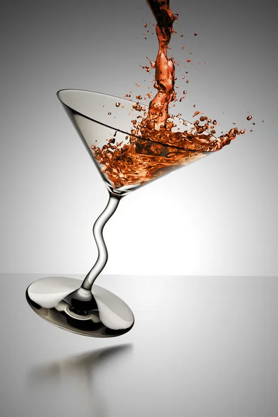 Kokteyl cam splash - Stok İmaj
