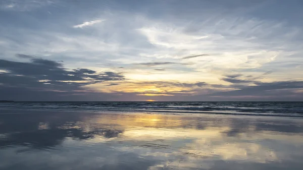 Broome Australië zonsondergang — Stockfoto