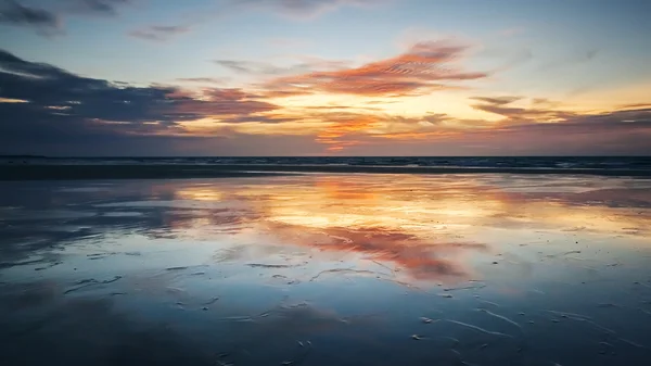 Hintergrund Sonnenuntergang — Stockfoto