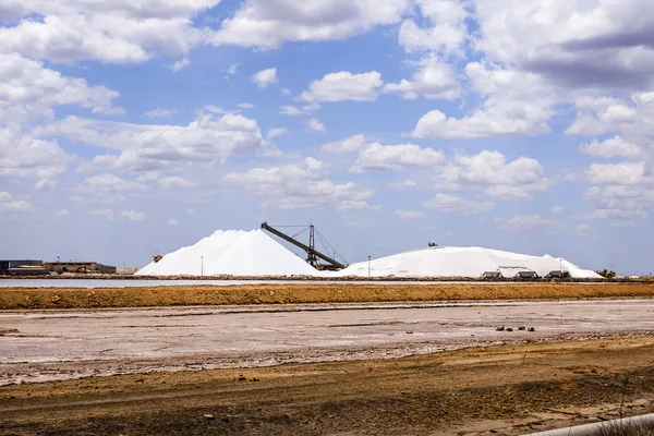 Zout in port landtong Australië — Stockfoto