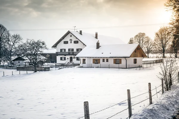 Cenário de inverno — Fotografia de Stock