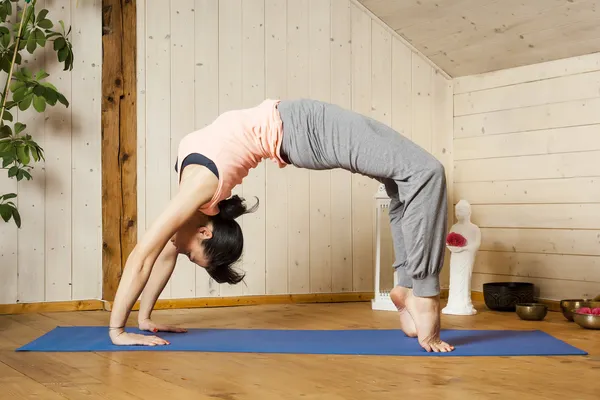 Mulher Yoga — Fotografia de Stock