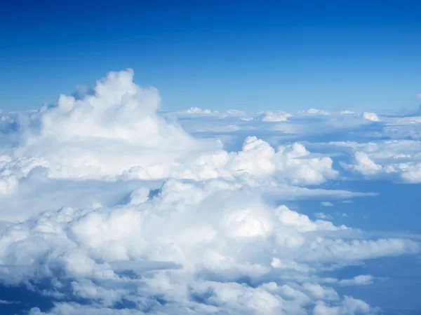 Flight over the clouds — Stock Photo, Image