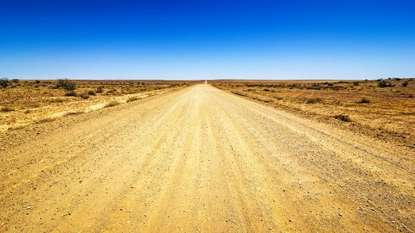 Desert road — Stock Photo, Image