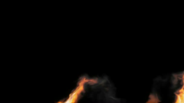 Огненное пламя — стоковое видео