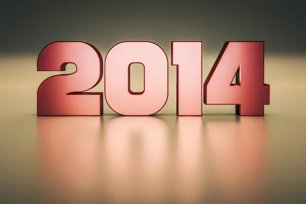 Year 2014 — Stock Photo, Image