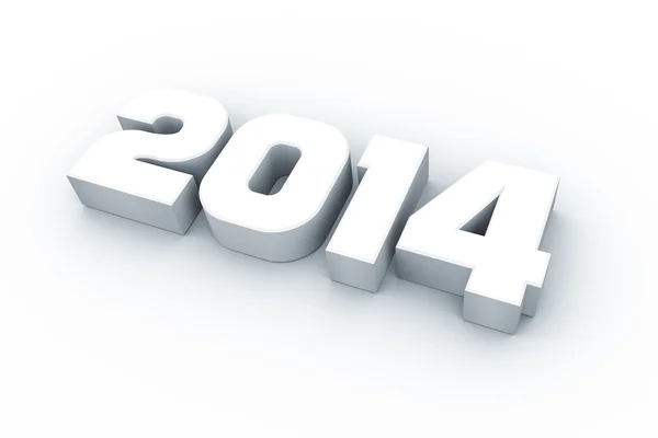 Year 2014 Stock Image