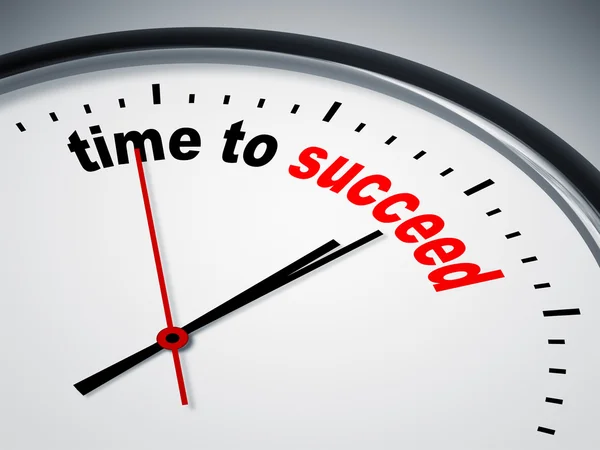 Time to succeed — Stock Photo, Image