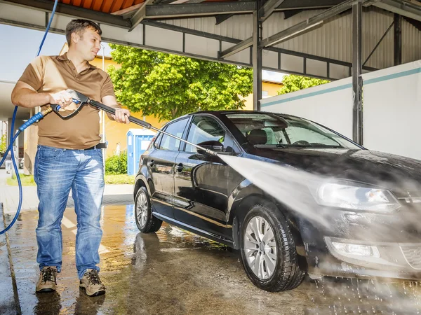 Autowäsche — Stockfoto