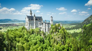 Castle Neuschwanstein Bavaria Germany clipart