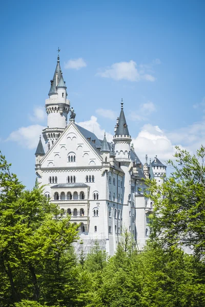 Zamek neuschwanstein Bawaria Niemcy — Zdjęcie stockowe