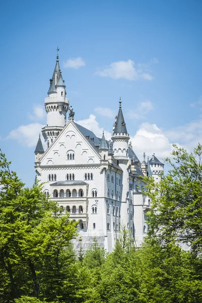 Castelo Neuschwanstein Baviera Alemanha — Fotografia de Stock