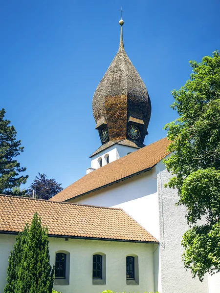 Igreja em Wessling Baviera Alemanha — Fotografia de Stock