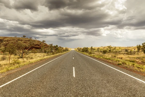 Camino al horizonte — Foto de Stock