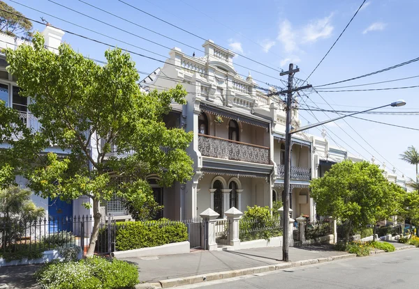 Terrace house paddington sydney — Stock Photo, Image