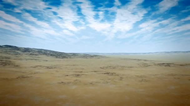 沙漠飞行 — 图库视频影像