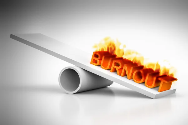 Burnout — Stockfoto