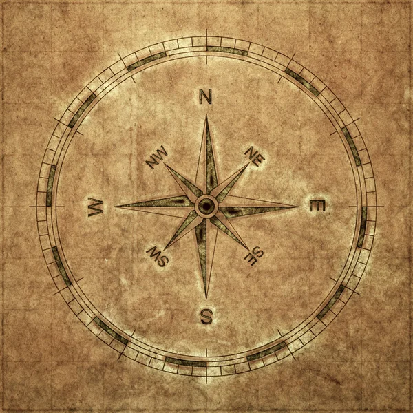 Old compass — Stock Photo, Image