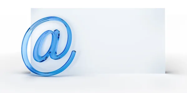 Email sign background — Stock Photo, Image