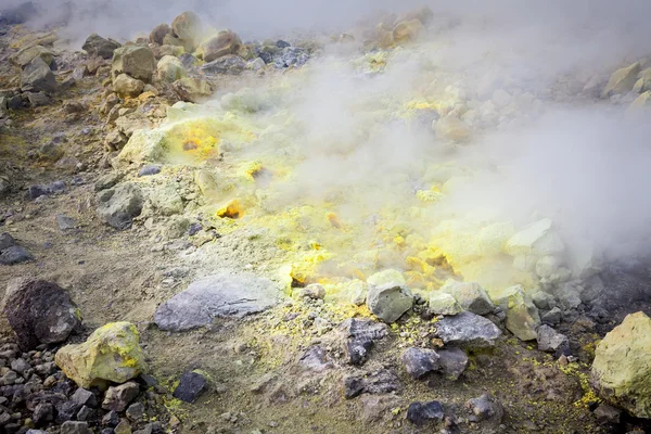 利帕里群岛活跃的火山 — 图库照片