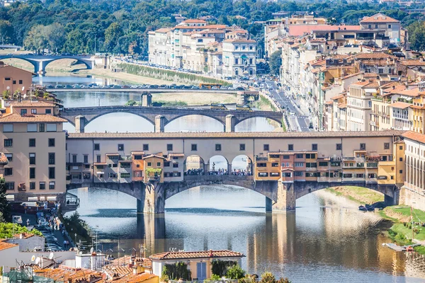 Ponte Vecchio Florencia Italia — Foto de Stock