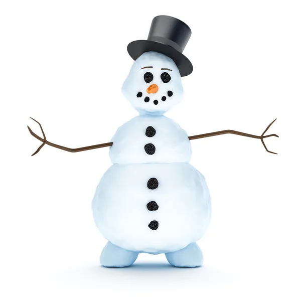 Snowman — Stock Photo, Image