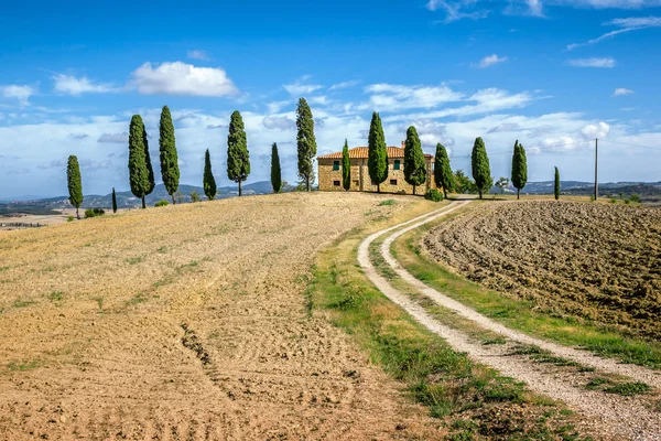 토스카나 이탈리아의 아름다운 집 — 스톡 사진