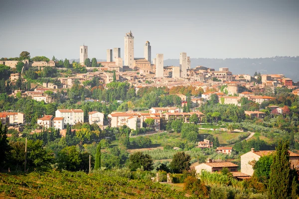 San gimignano Italien — Stockfoto