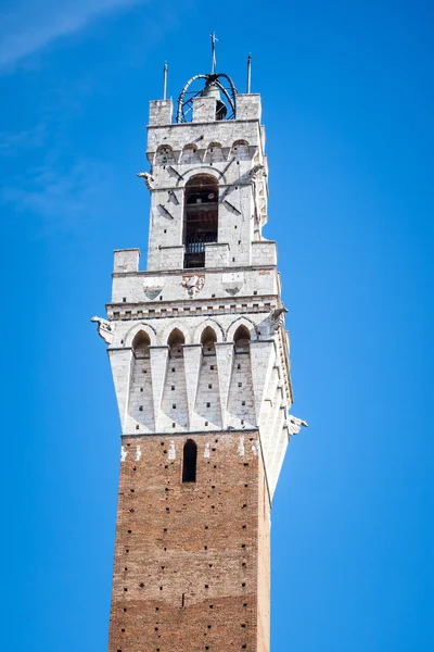 Башня в Сиене — стоковое фото