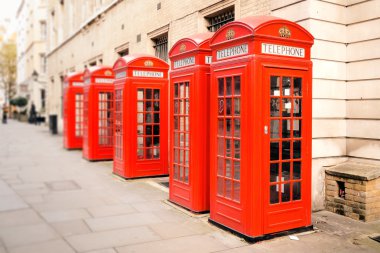 kırmızı telefon kulübeleri Londra