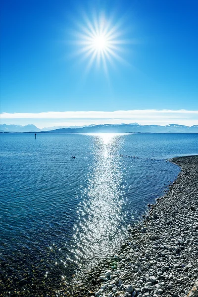 콘스탄스 호수 알프스 — 스톡 사진