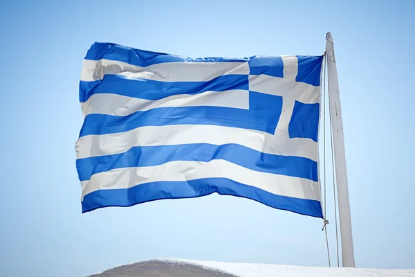 Greek flag — Stock Photo, Image