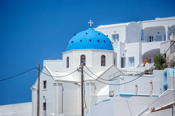 Santorini Kilisesi — Stok fotoğraf