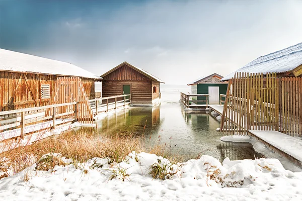 Tutzing kış — Stok fotoğraf