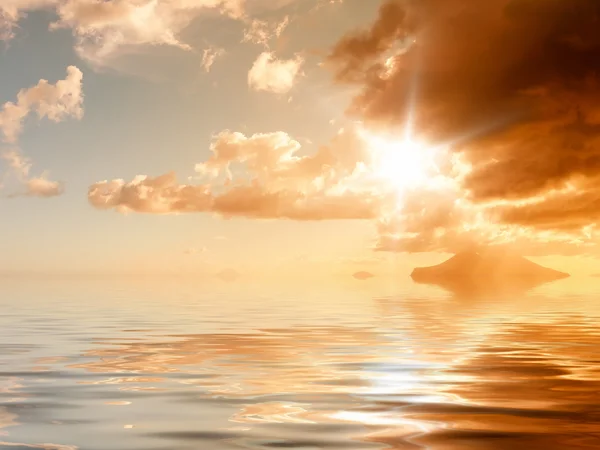 Sunset ocean — Stock Photo, Image