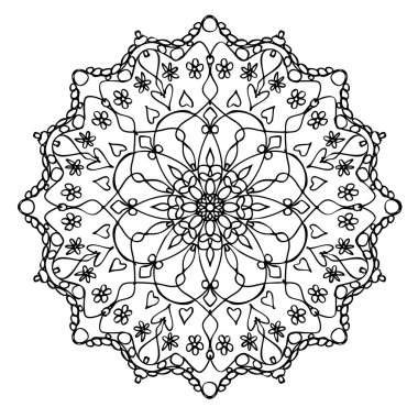 yuvarlak mandala