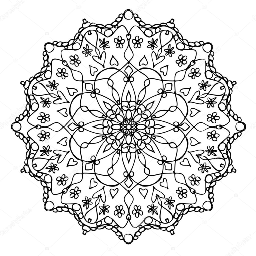 Round mandala